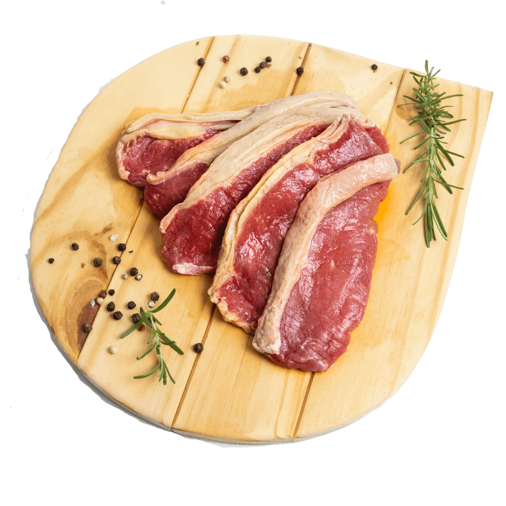 Bifes de Contra Filé Angus Natural Meat Origem Controlada 480g
